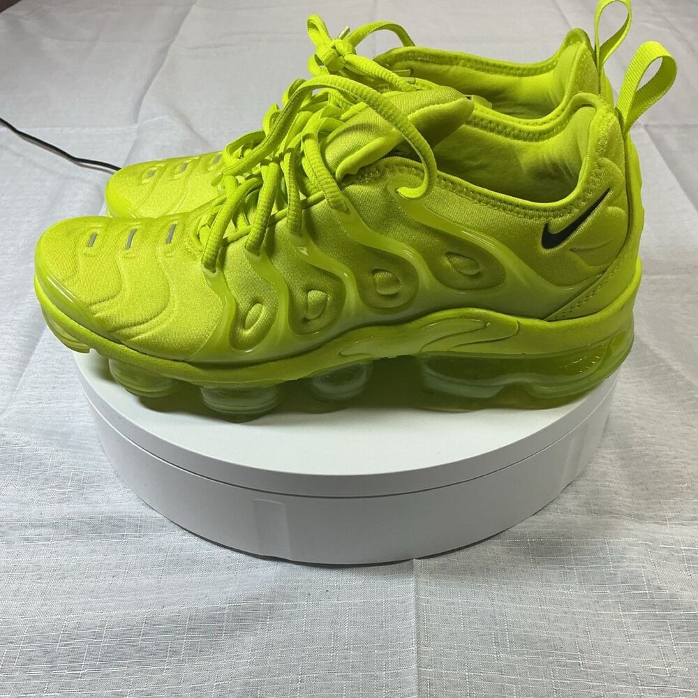 Nike Air VaporMax Plus Tennis Ball DX1784-300 Yellow Men's size 8.5 - Picture 6 of 10